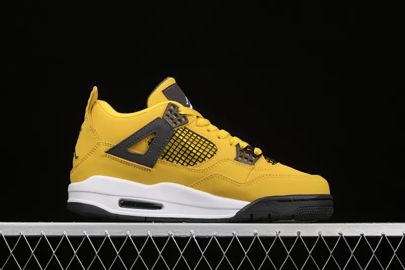 All categories Air Jordan Jordan series basketball shoes Air Jordan 4 G version Air Jordan 4 "Lightning" AJ4 Joe 4 yellow electric mother 314254-702